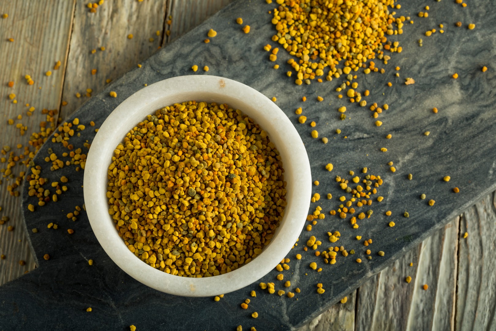 Raw Organic Yellow Bee Pollen